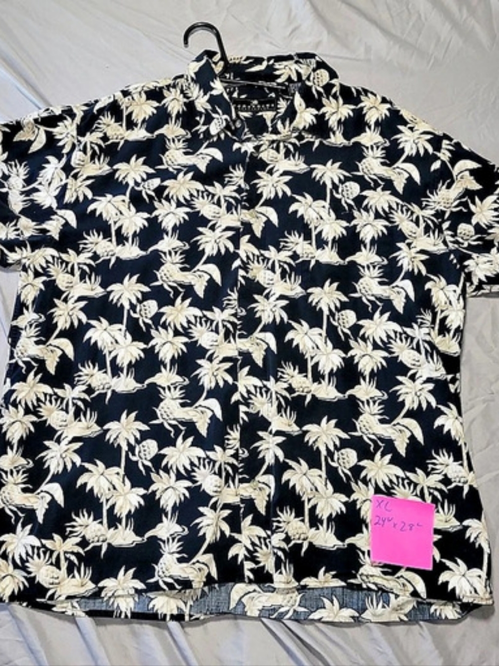 Consensus Floral Short Sleeve Shirt XL Like New